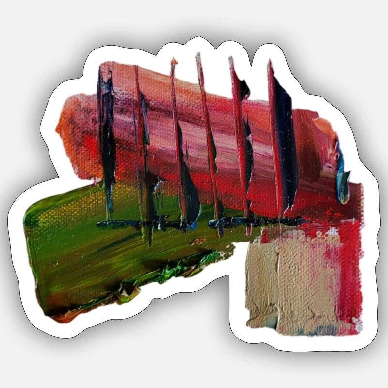 into the deep Sticker Größe S (10 x 10 cm)