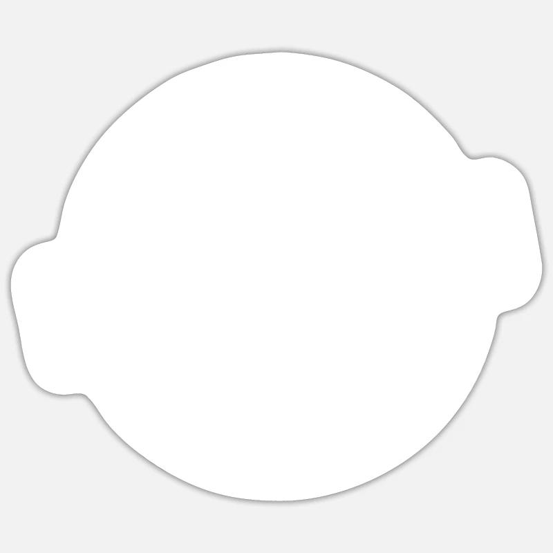 Équipier - Sticker taille S (10 x 10 cm) - blanc mat