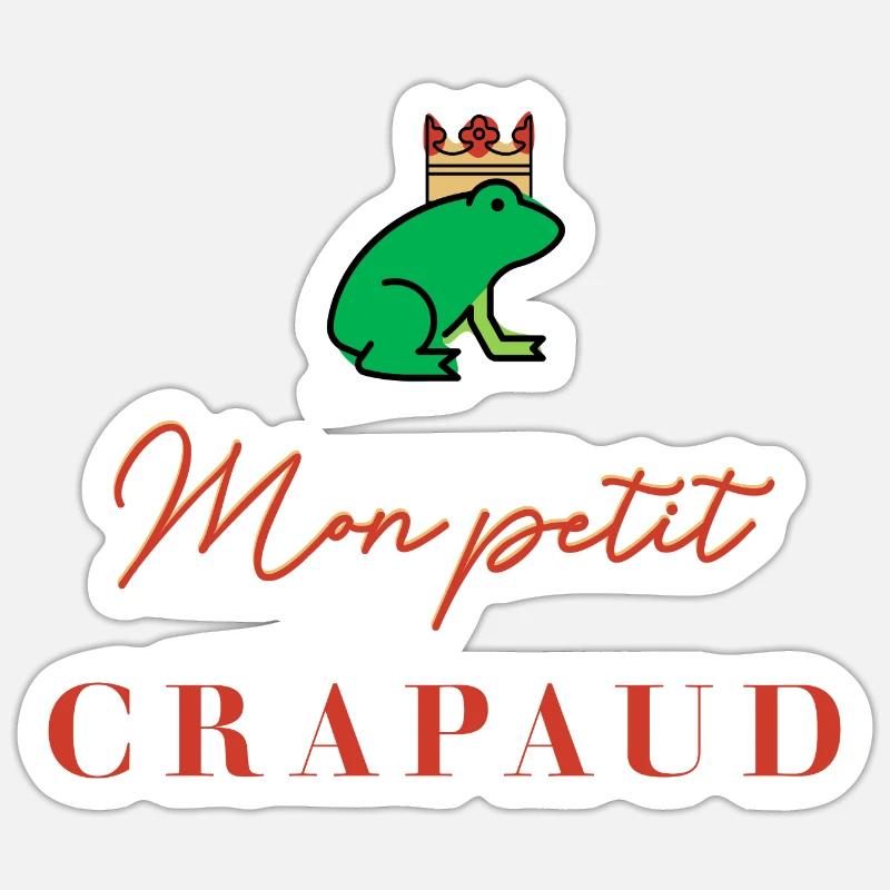 MY LITTLE TOAD Sticker size S (10 x 10 cm)