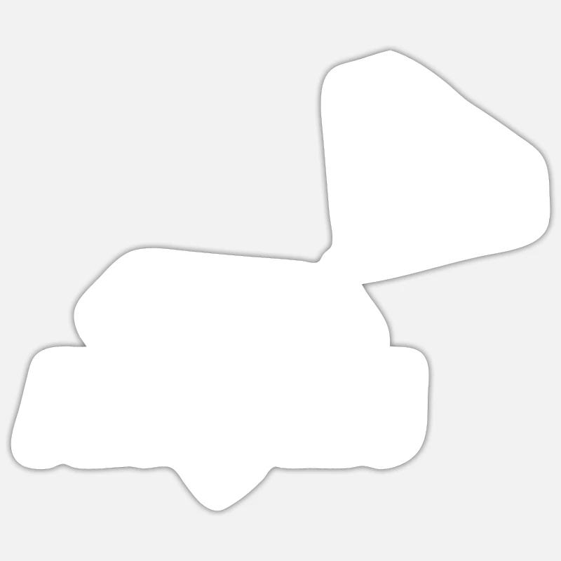 Cadeau pour Andrej - Sticker taille S (10 x 10 cm) - blanc mat