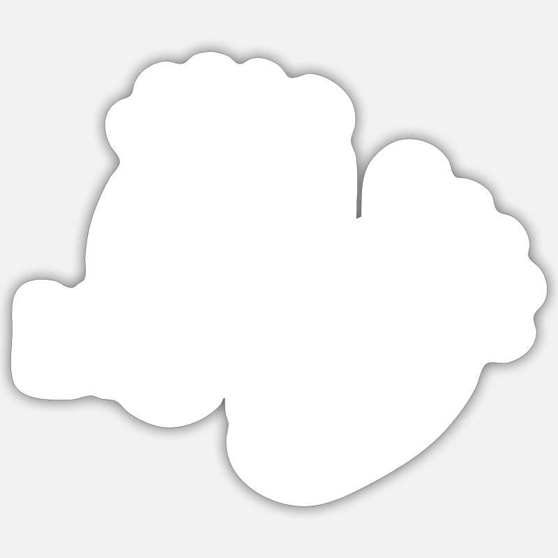 Sticker size S (10 x 10 cm) - 