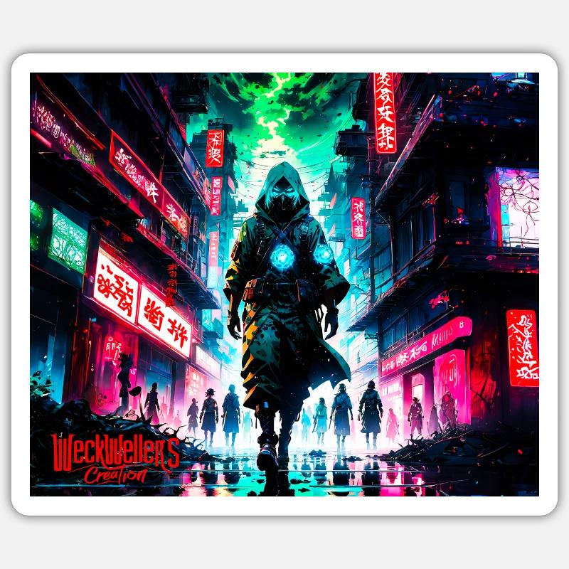 Sticker Größe S (10 x 10 cm) - 