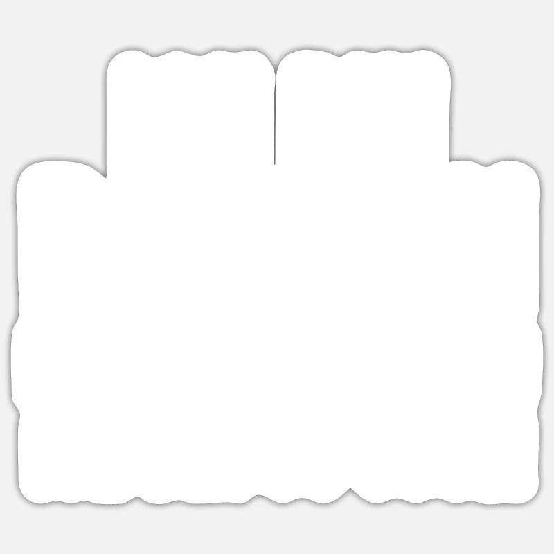 First name Damian - Sticker size S (10 x 10 cm) - white matte