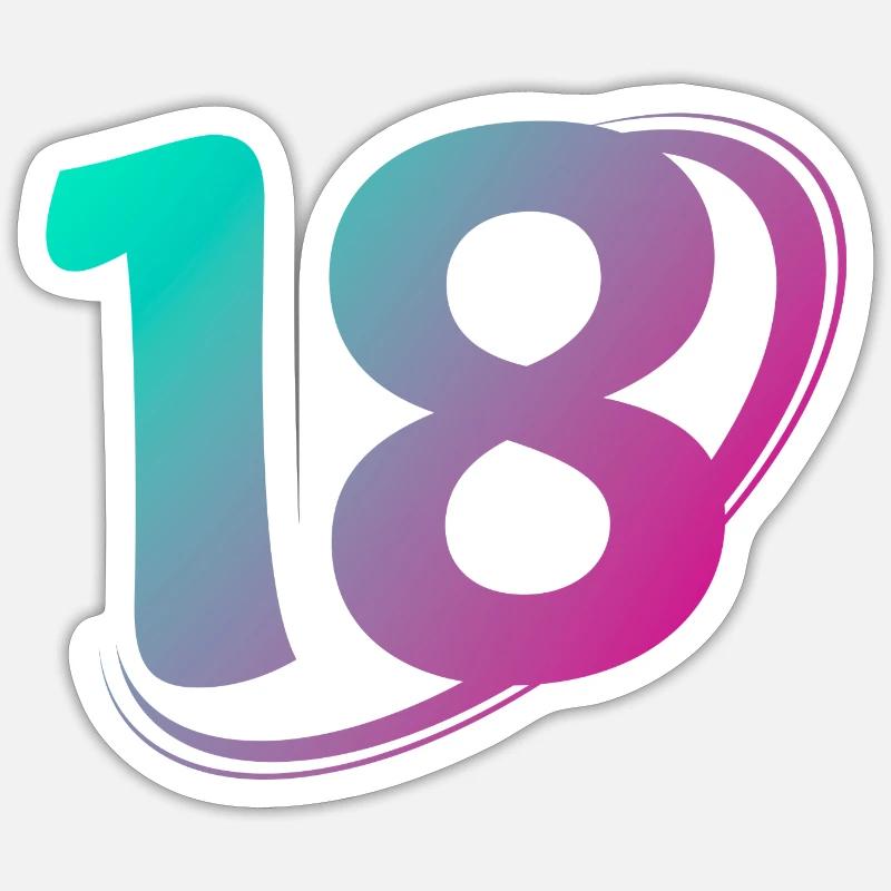 Sticker Größe S (10 x 10 cm) - 