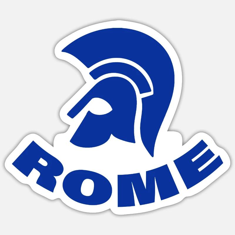 ROME - Sticker size S (10 x 10 cm) - white matte