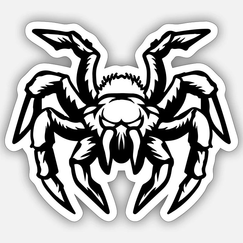 spider Sticker size S (10 x 10 cm)