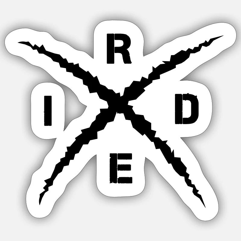 Sticker Größe S (10 x 10 cm) - 