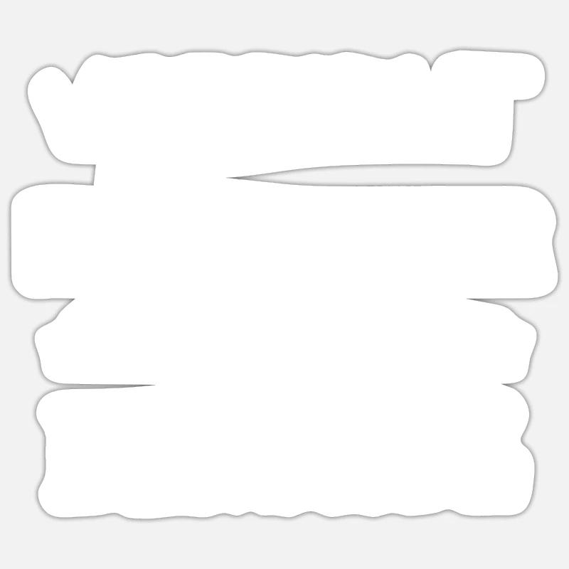 Vocation Artiste - Sticker taille S (10 x 10 cm) - blanc mat