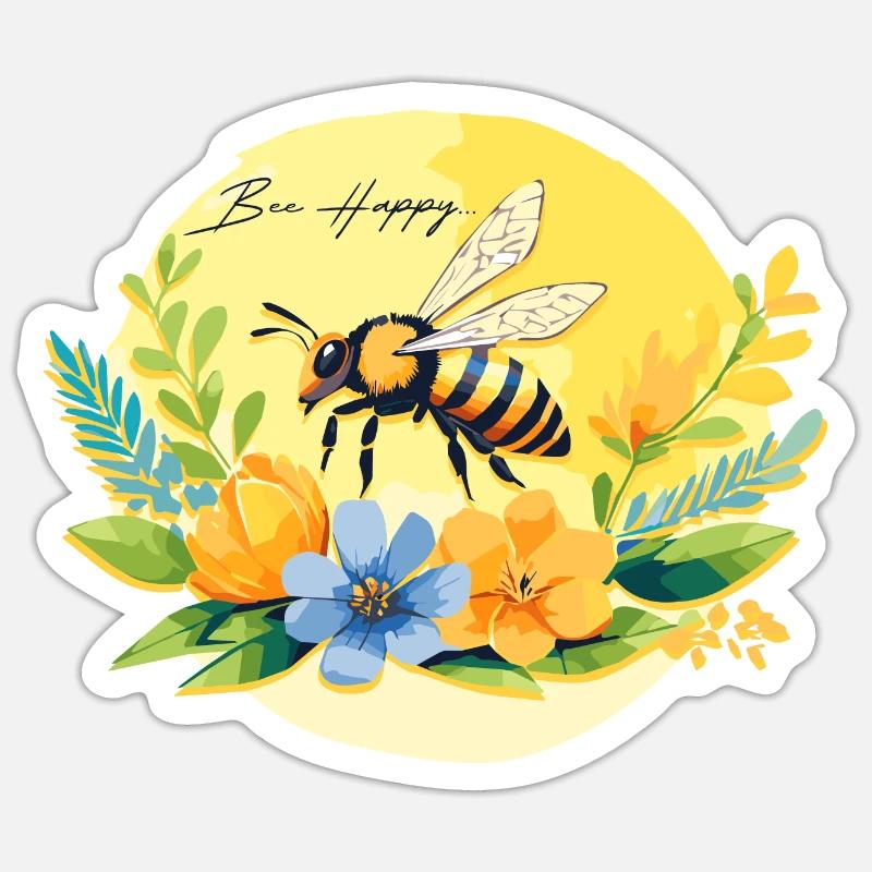 Sticker taille S (10 x 10 cm) - 