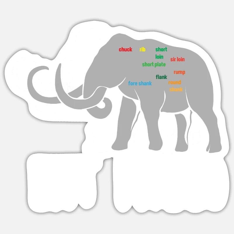 Sticker Größe S (10 x 10 cm) - 