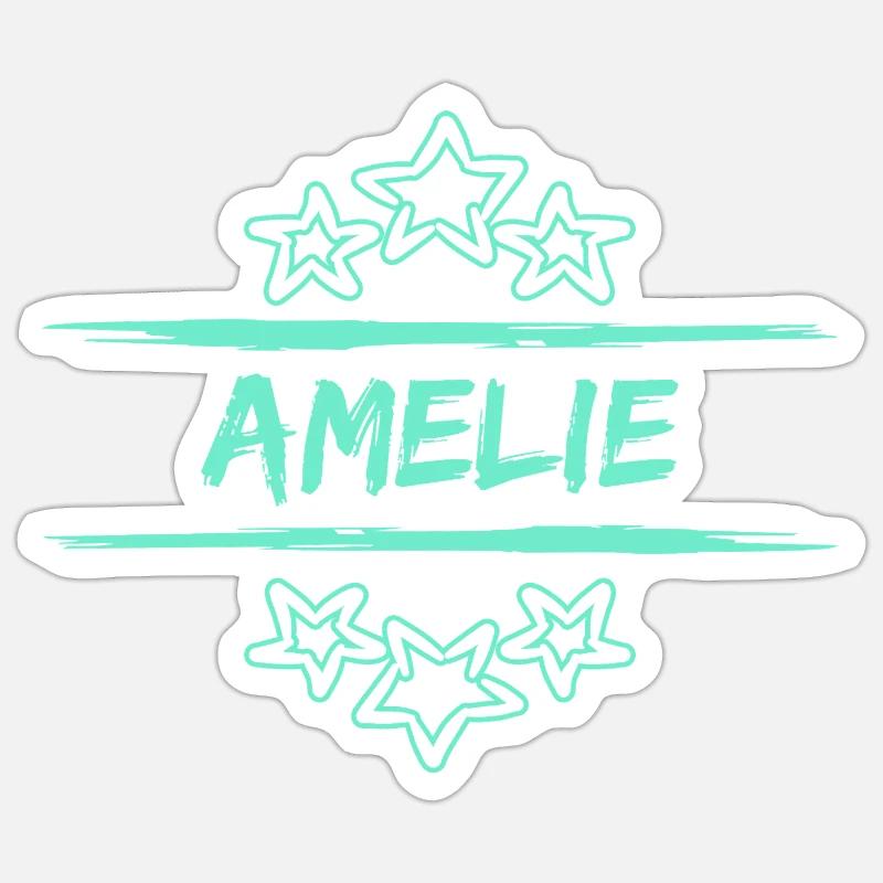 Amelie Amelie Sticker Größe S (10 x 10 cm)