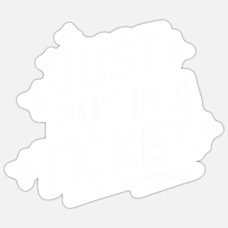 Technischer Support Computerfreak Nerd - Sticker Größe S (10 x 10 cm) - Mattweiß