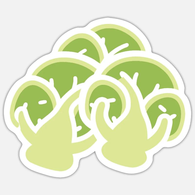Sticker taille S (10 x 10 cm) - 