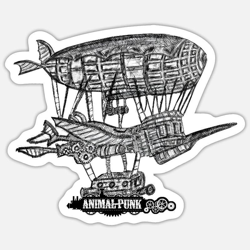 Sticker Größe S (10 x 10 cm) - 