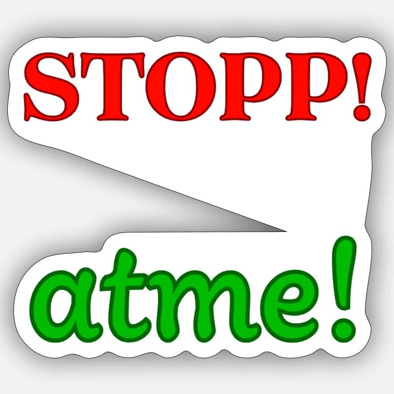 Sticker Größe S (10 x 10 cm) - 