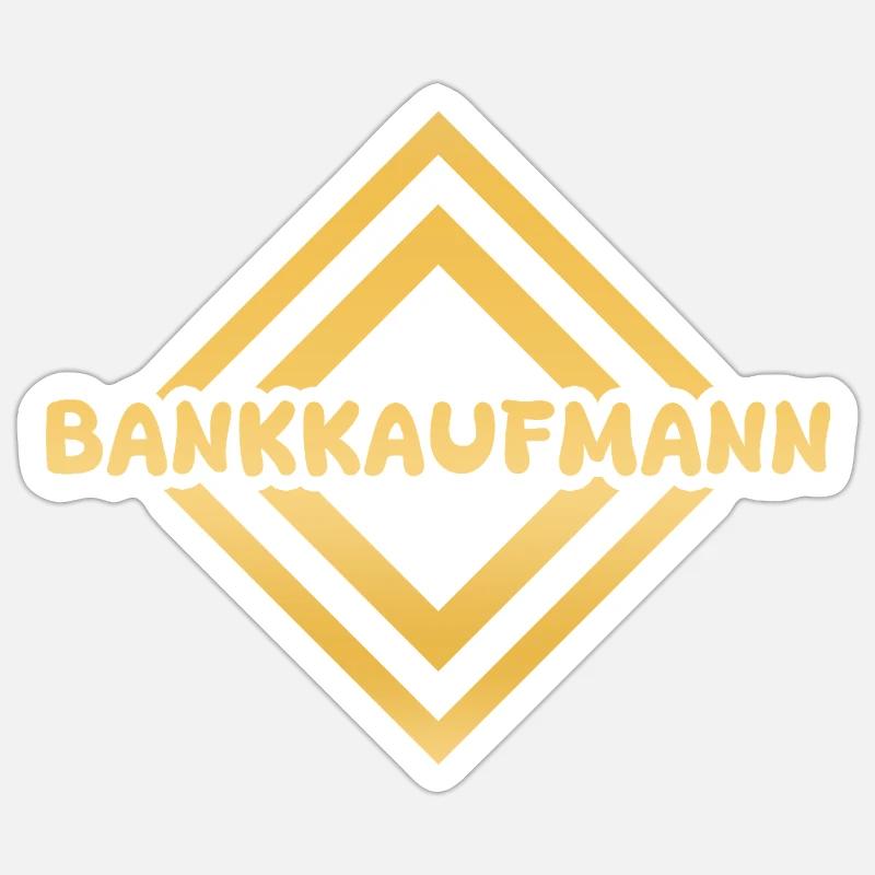 Banquier Sticker taille S (10 x 10 cm)