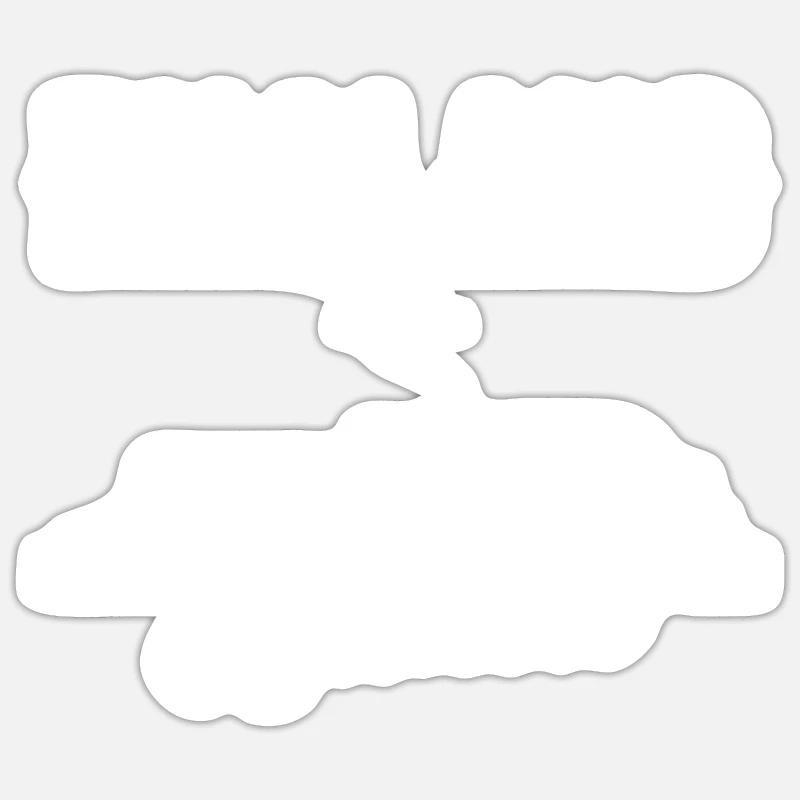 Sticker Größe S (10 x 10 cm) - 