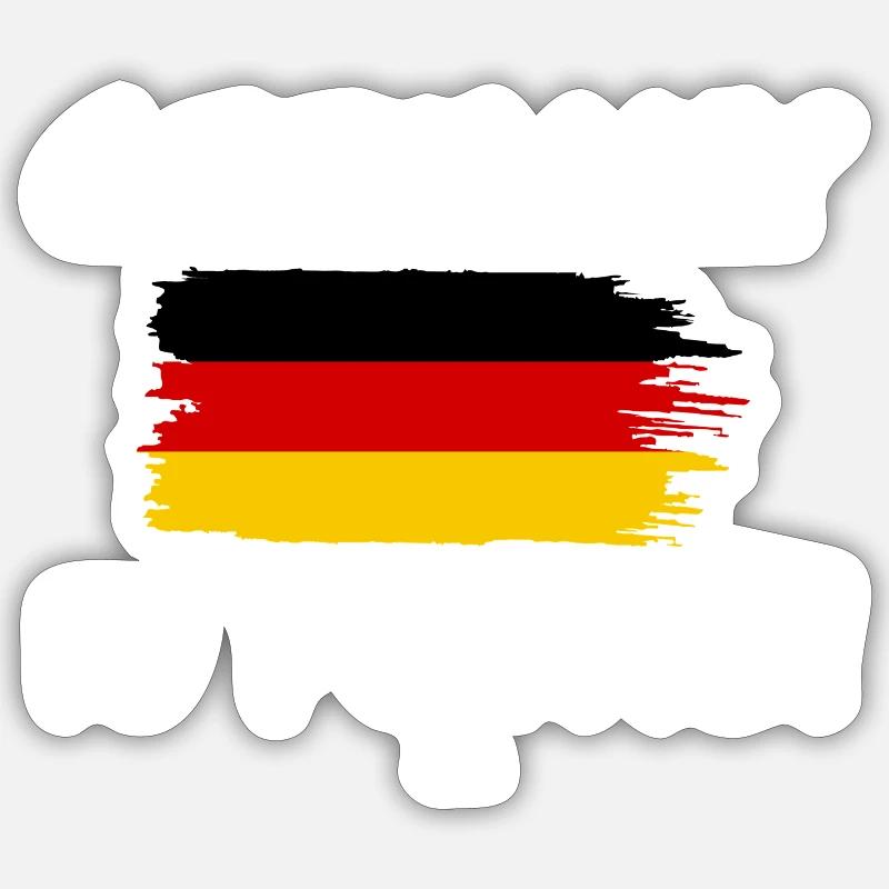 Germany 10 Points! - Sticker Größe S (10 x 10 cm) - Mattweiß