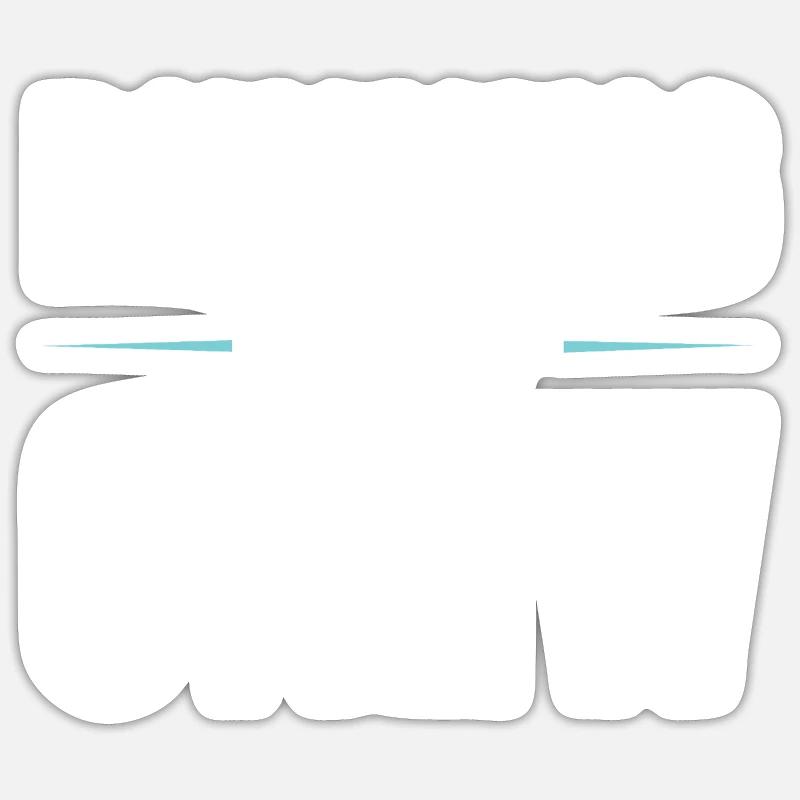 Équipe de course Sticker taille S (10 x 10 cm)