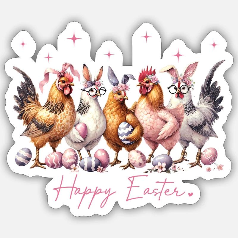 Sticker taille S (10 x 10 cm) - 