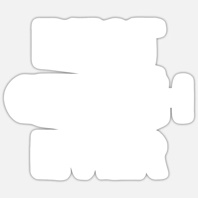 Best Coach Ever - Sticker size S (10 x 10 cm) - white matte
