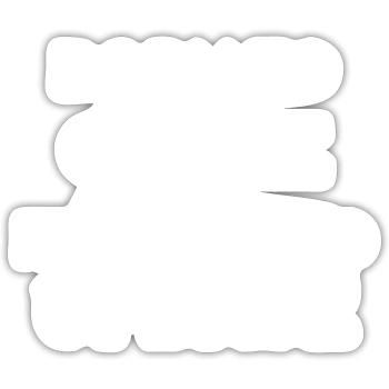 Gamer – Born To Game Forced To Update - Sticker Größe S (10 x 10 cm) - Mattweiß - Vorne