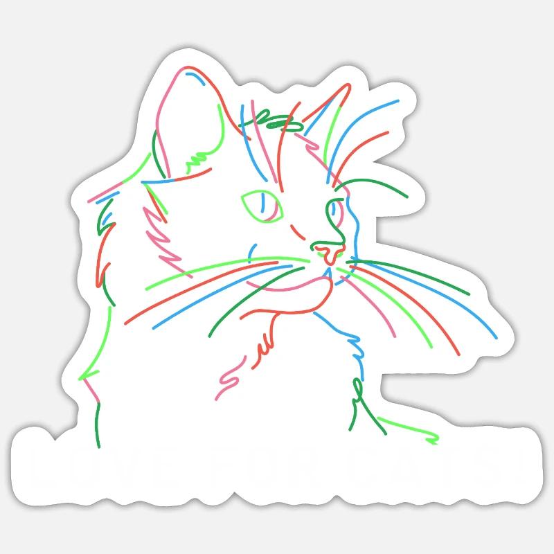 Sticker Größe S (10 x 10 cm) -