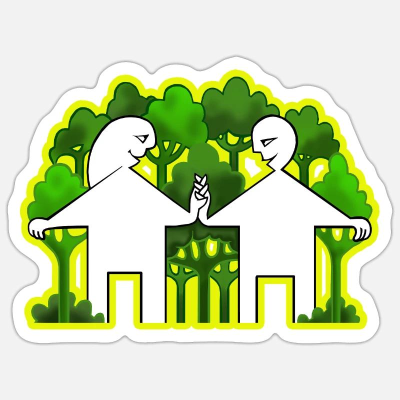 Sticker taille S (10 x 10 cm) - 