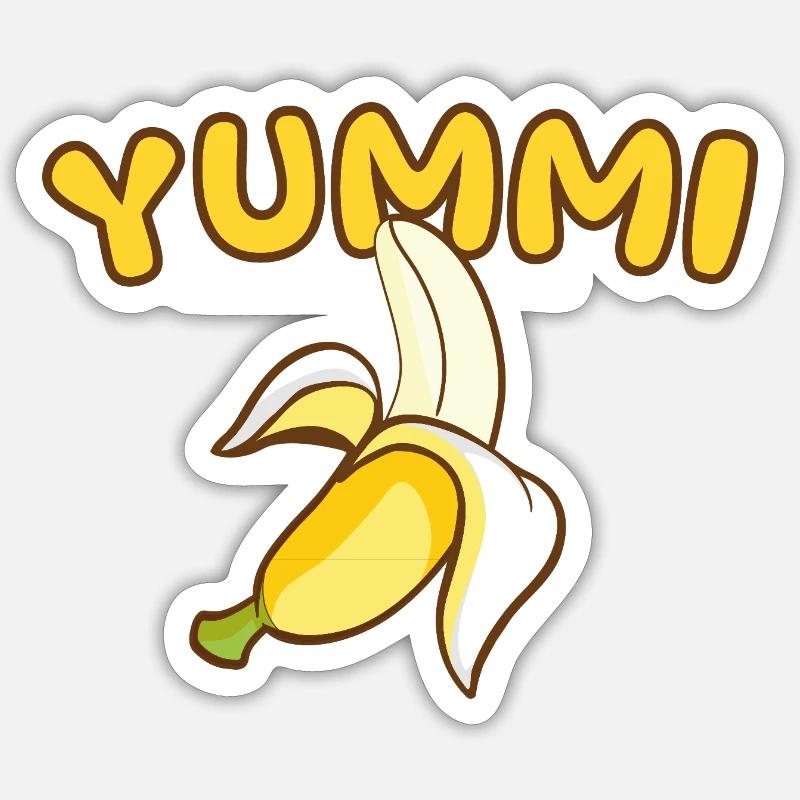 YUMMI - Une question de goût Sticker taille S (10 x 10 cm)