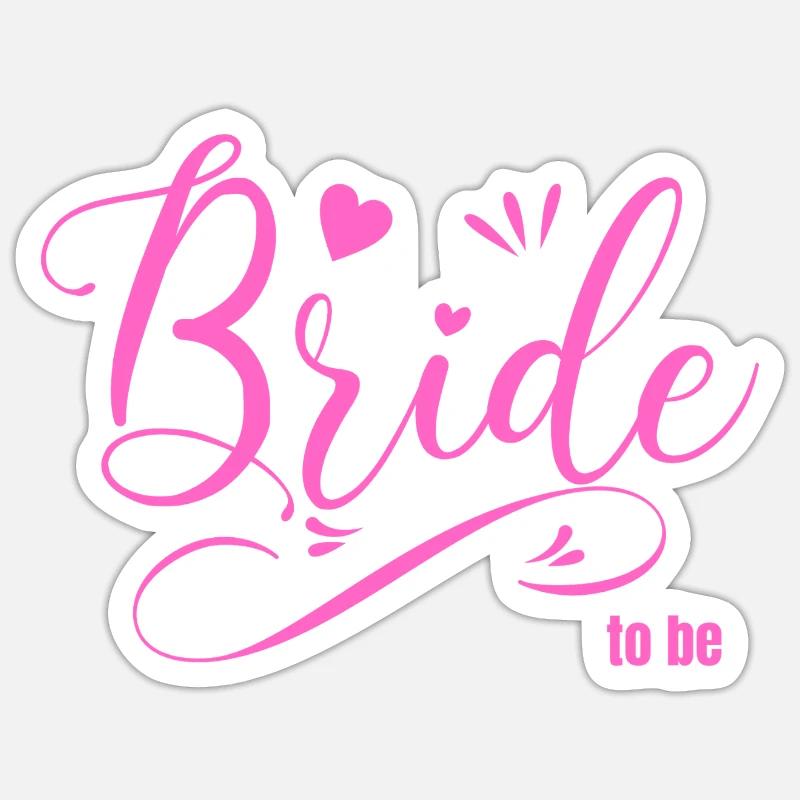 Future mariée Sticker taille S (10 x 10 cm)