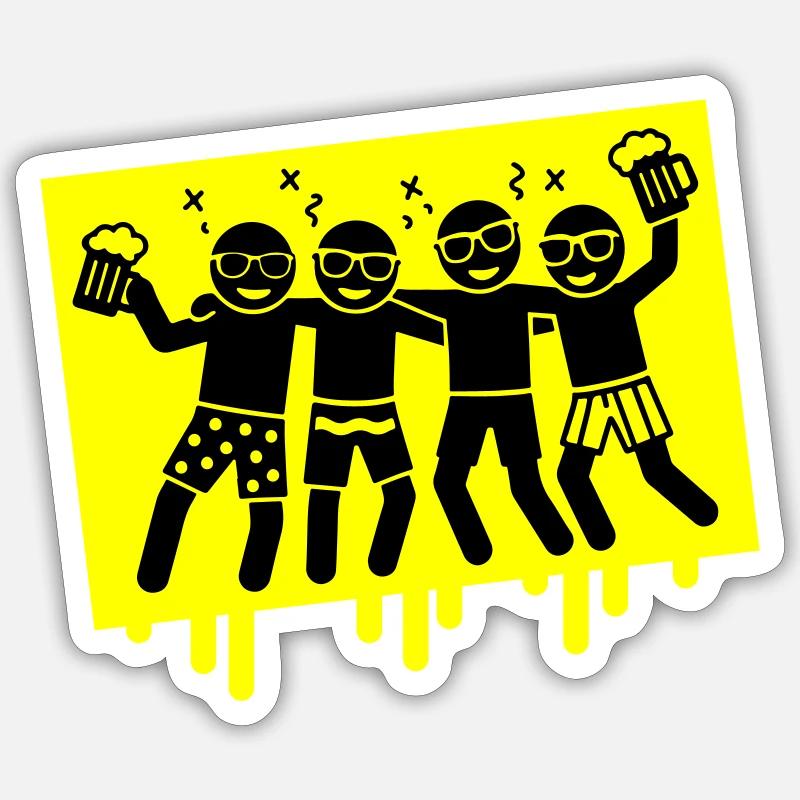 Sticker taille S (10 x 10 cm) - 