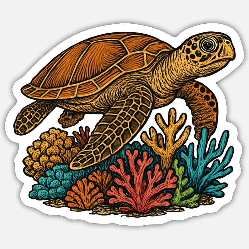 Sticker Größe S (10 x 10 cm) - 