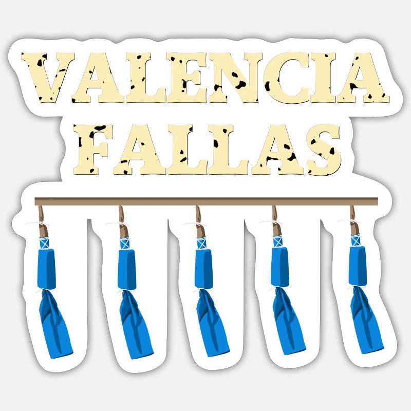 Valence Fallas Traca Sticker taille S (10 x 10 cm)