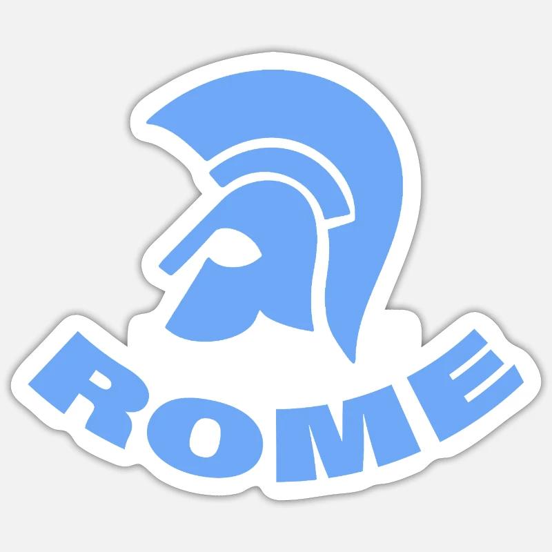 Rome - Sticker taille S (10 x 10 cm) - blanc mat