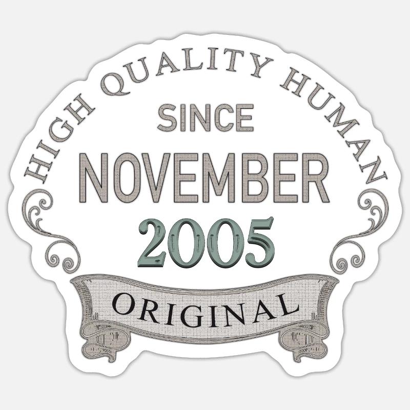 Since_November_2005 Adesivo