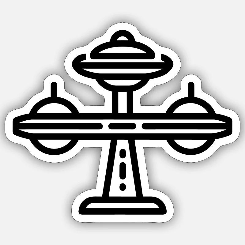 Sticker taille S (10 x 10 cm) - 