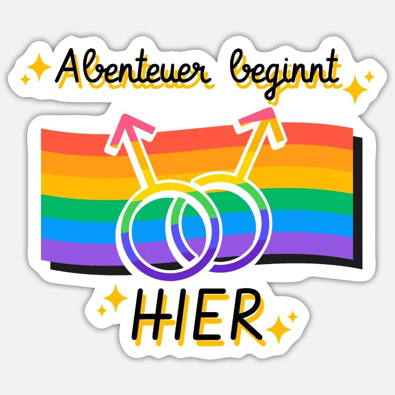 Sticker Größe S (10 x 10 cm) - 