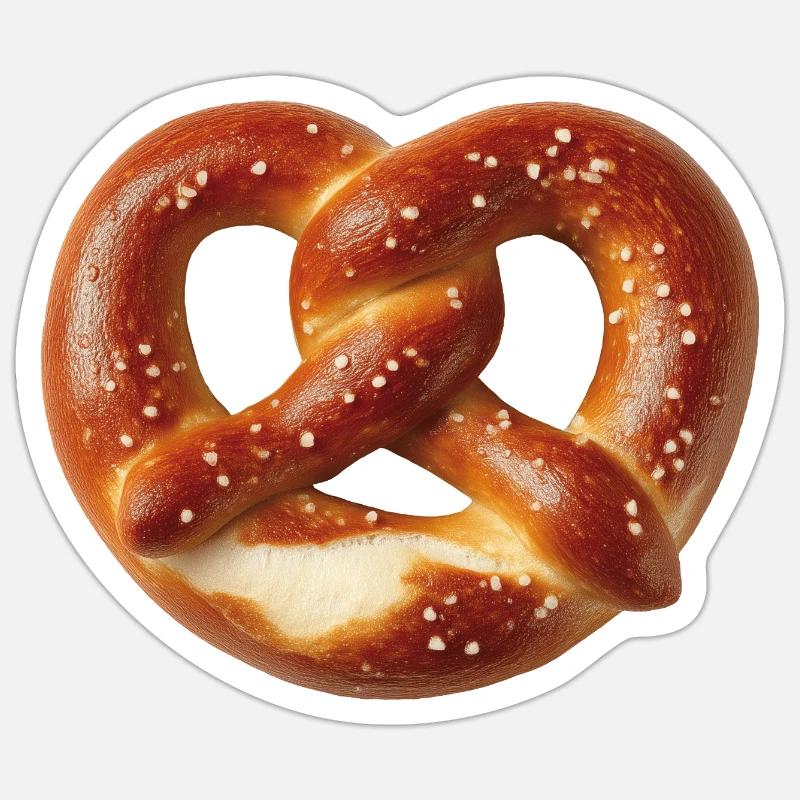 Pretzel Sticker size S (10 x 10 cm)
