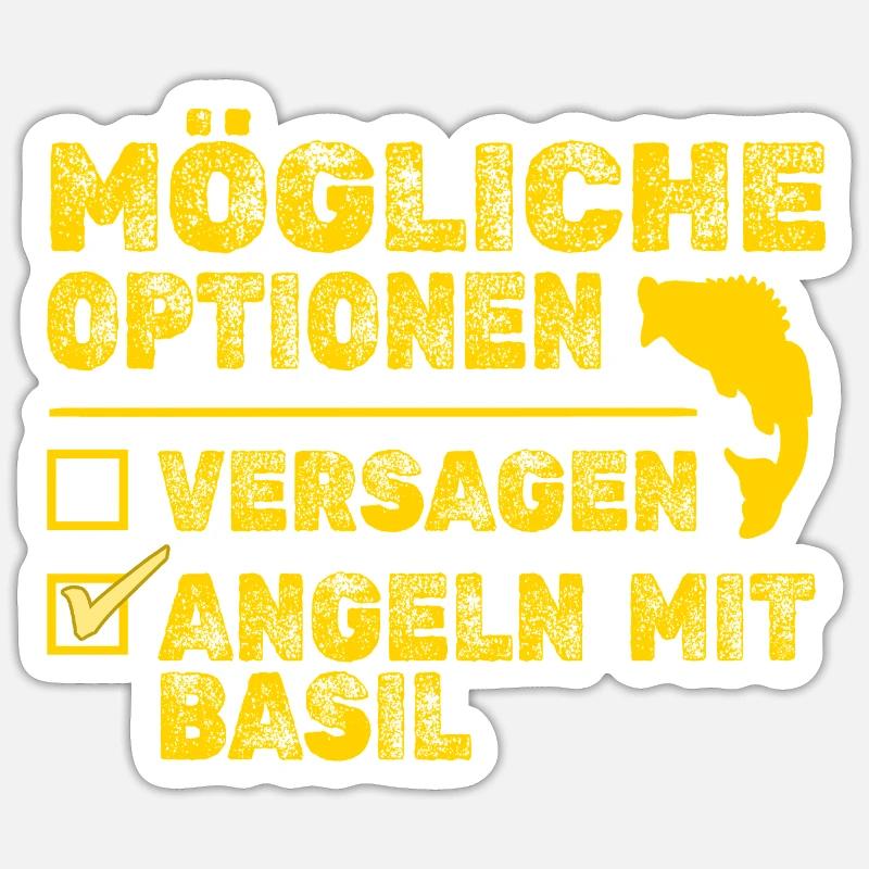 Basil Basil - Sticker size S (10 x 10 cm) - white matte