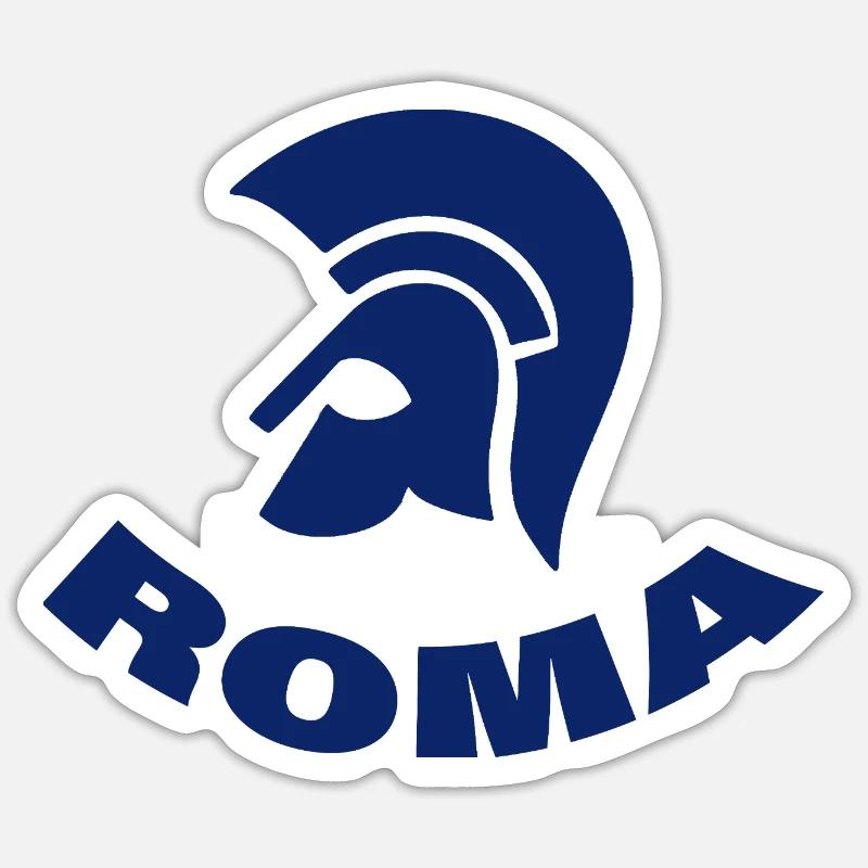 Rome - Sticker taille S (10 x 10 cm) - blanc mat