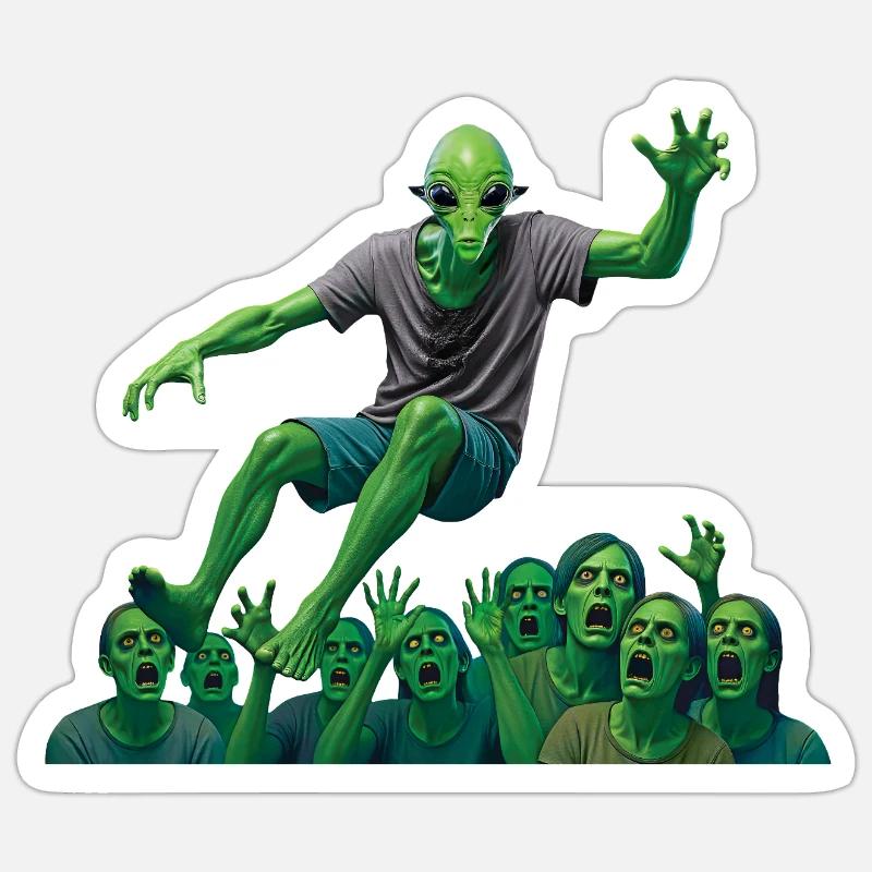 Sticker Größe S (10 x 10 cm) - 