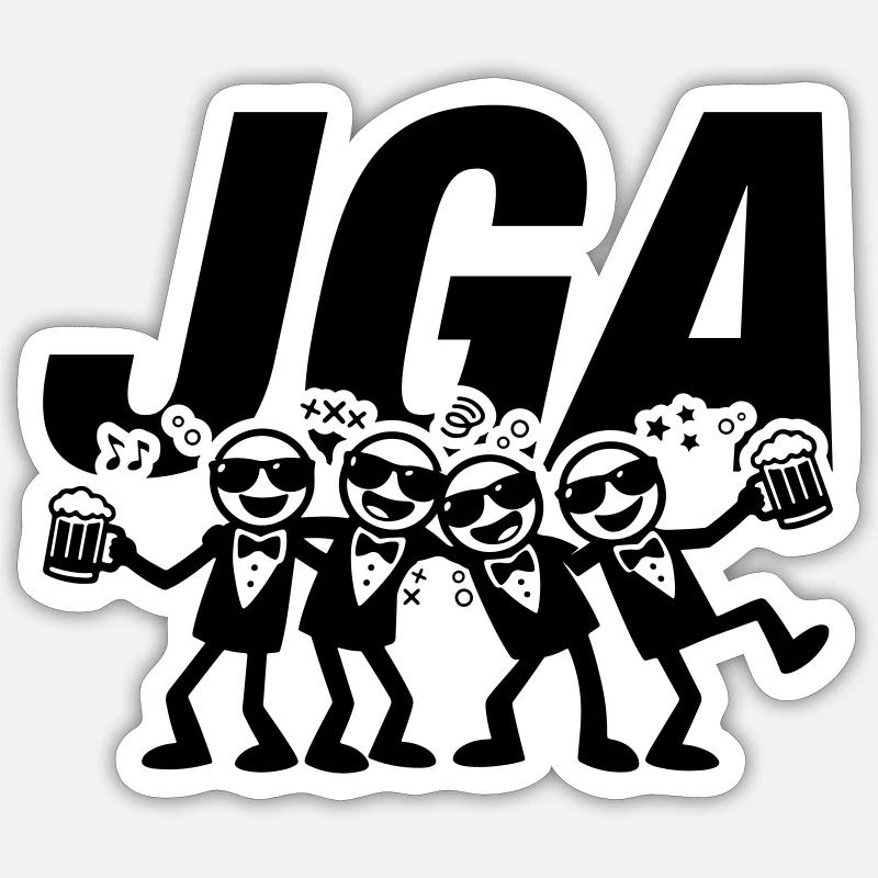Sticker Größe S (10 x 10 cm) - 