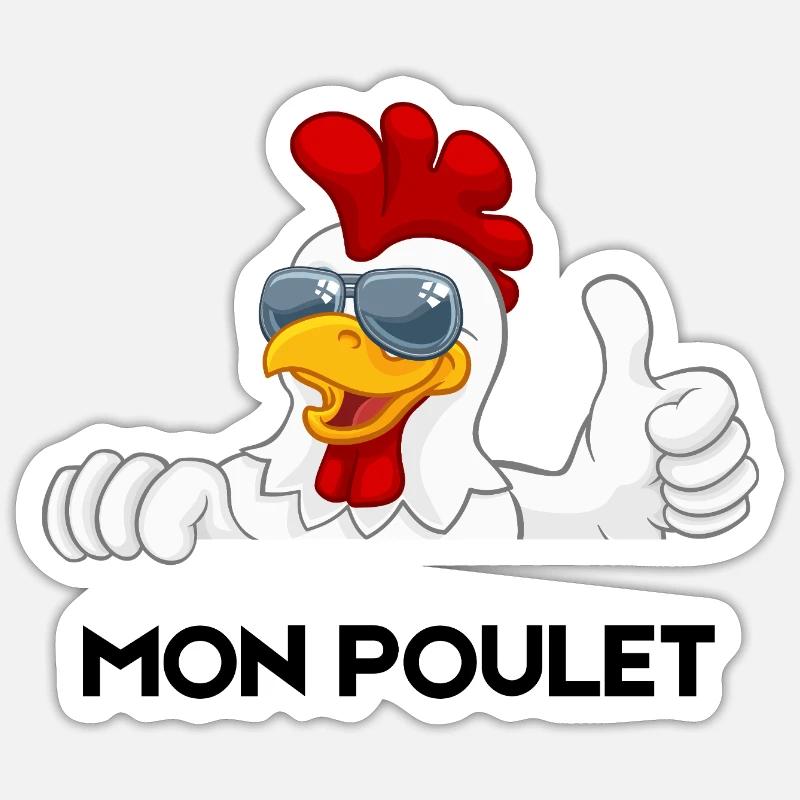 Sticker Größe S (10 x 10 cm) - 