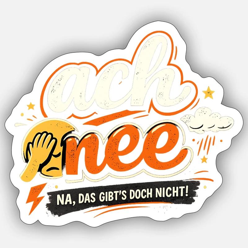 Oh no: Well, that's not possible! Sticker size S (10 x 10 cm)