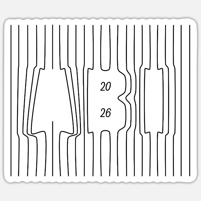 Sticker Größe S (10 x 10 cm) - 