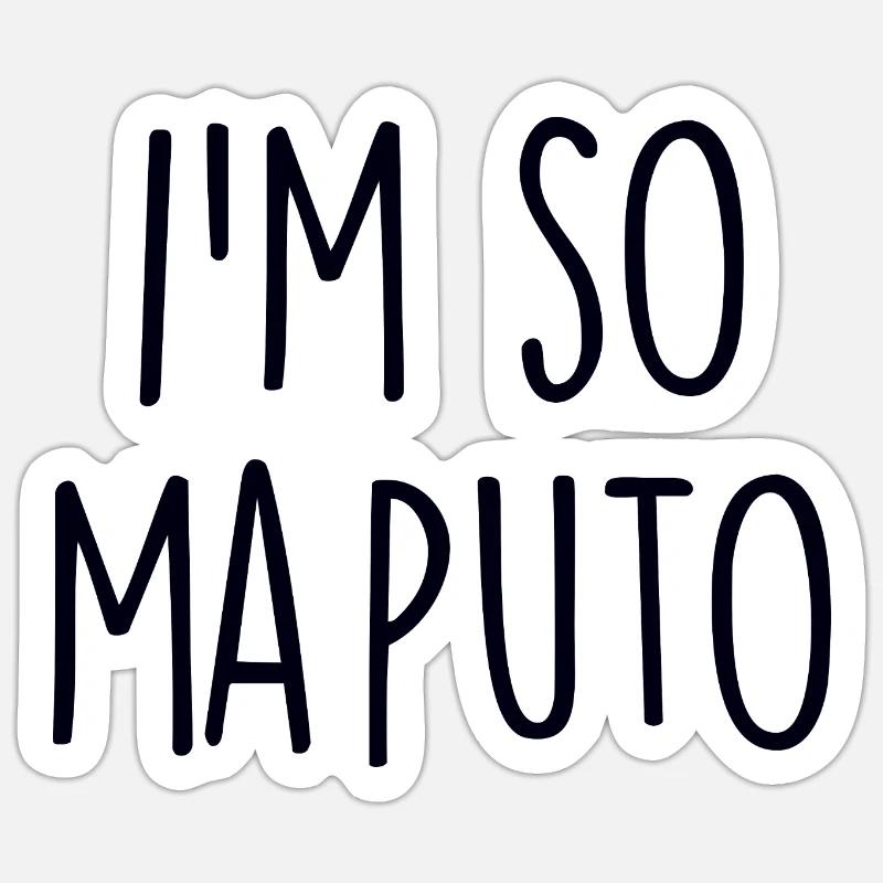 Maputo, Mozambique Sticker taille S (10 x 10 cm)