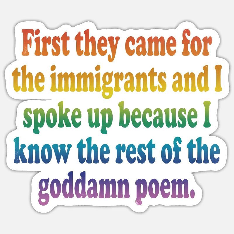 Sticker Größe S (10 x 10 cm) - 