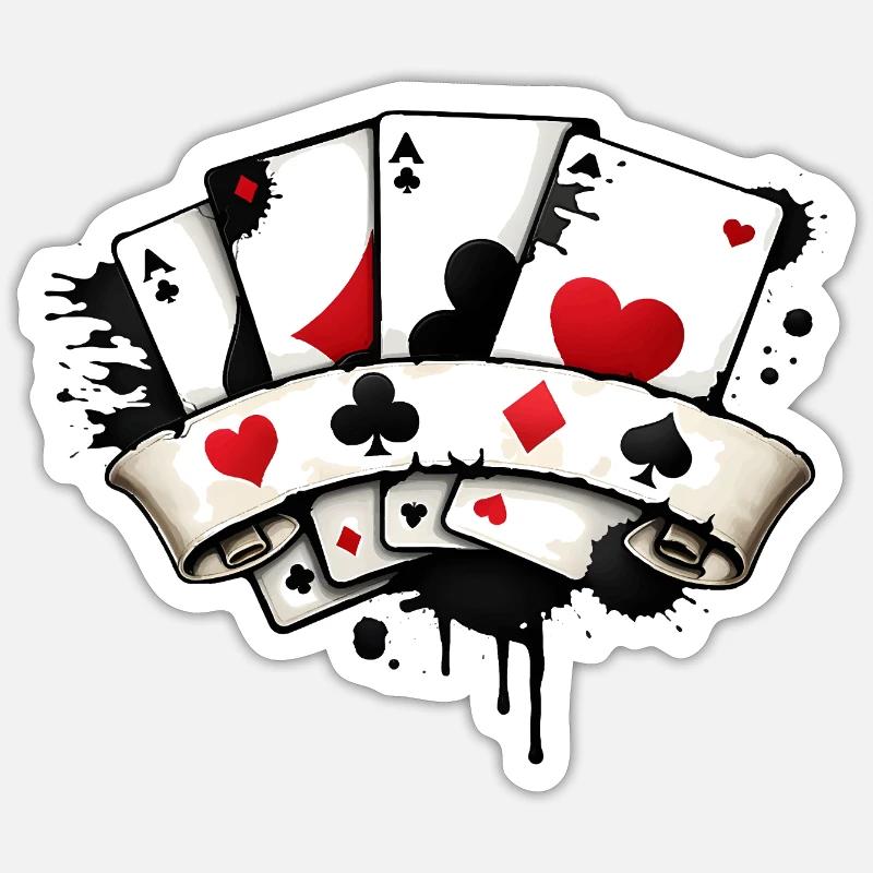 Sticker Größe S (10 x 10 cm) - 