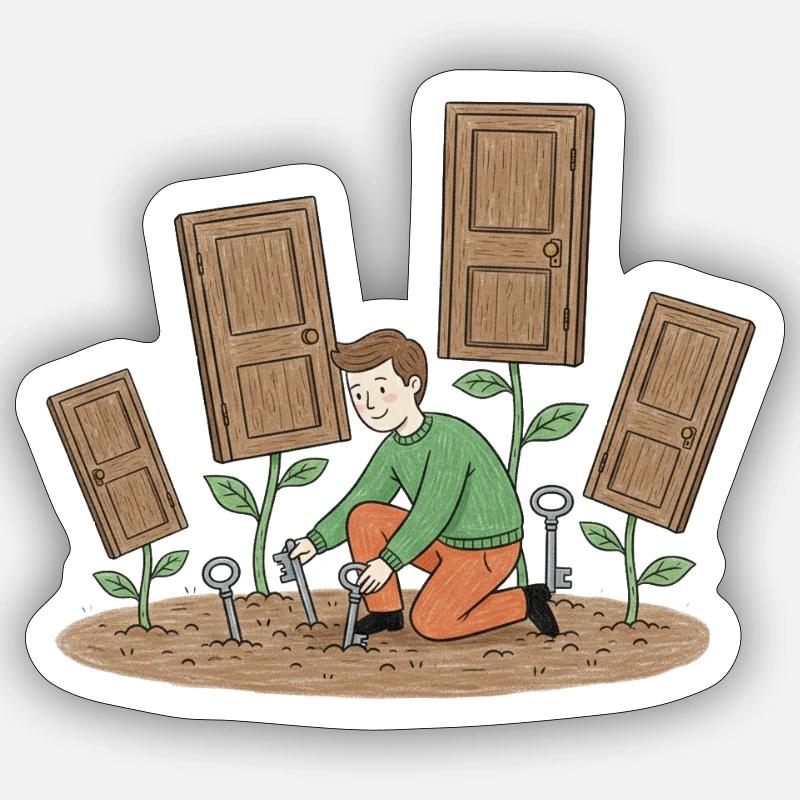 Sticker size S (10 x 10 cm) - 