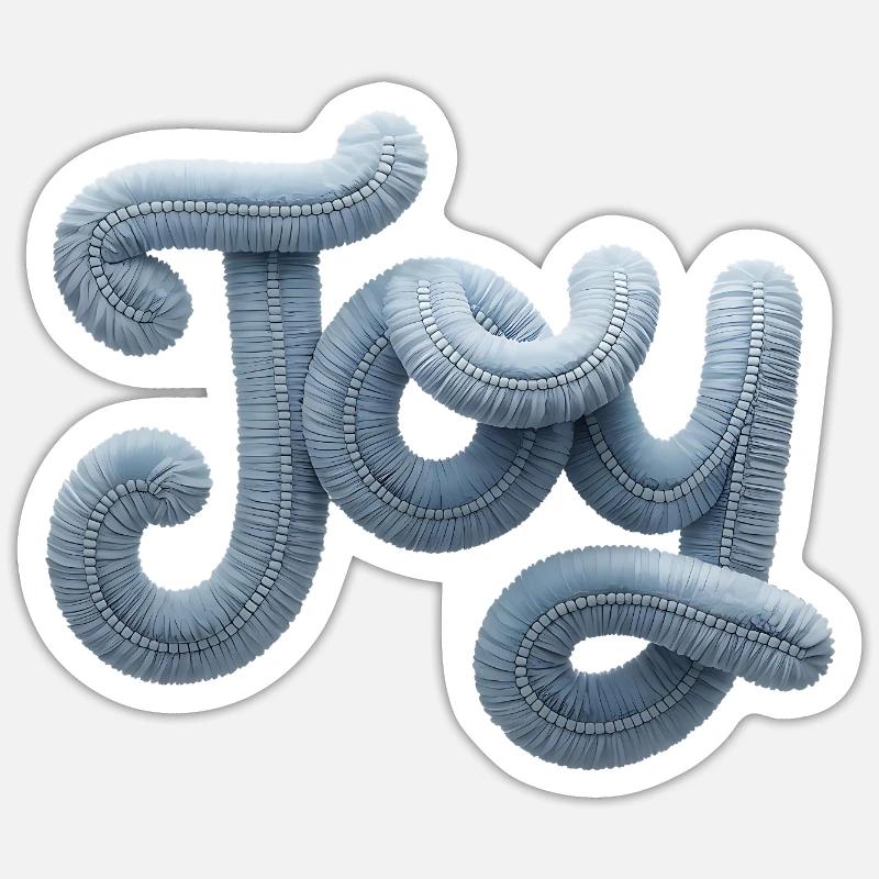 Joy Moderner Patchwork Look Sticker Größe S (10 x 10 cm)